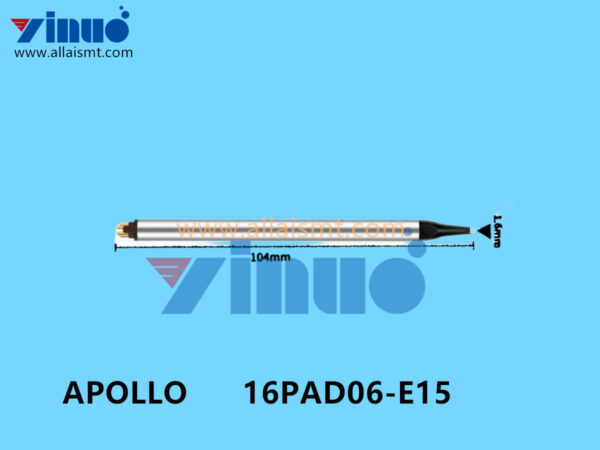 16PAD06-E15 APOLLO DC DCS series PAD GDV DV1 automatic soldering robot tip