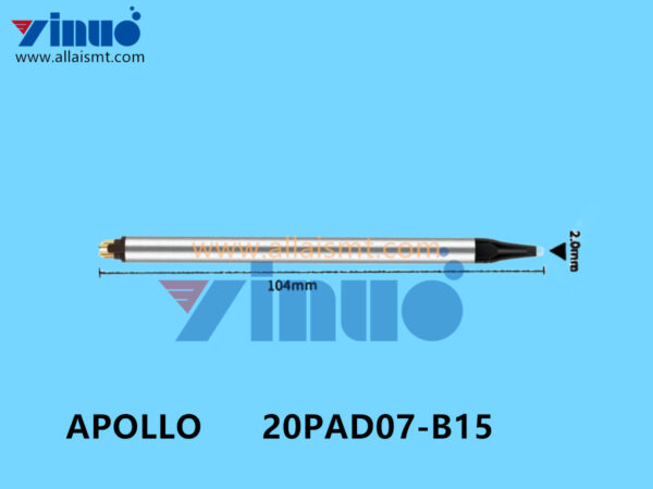 20PAD07-B15 APOLLO DC DCS series PAD GDV DV1 automatic soldering robot tip