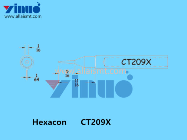 Hexacon CT209X Soldering Tip