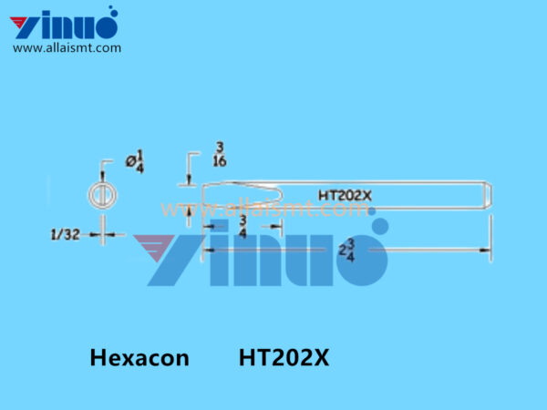 Hexacon HT202X Soldering Tip