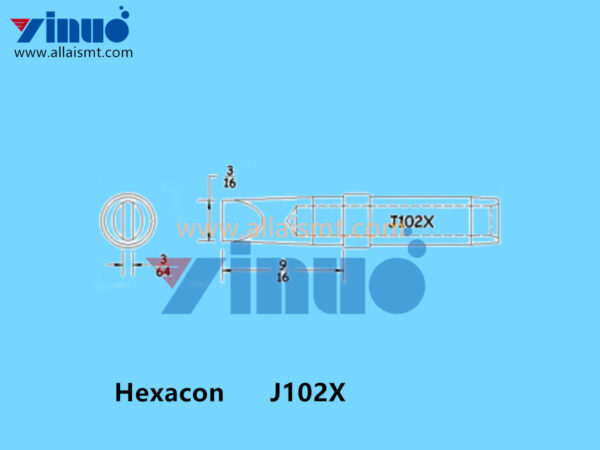 Hexacon J102X Soldering Tip