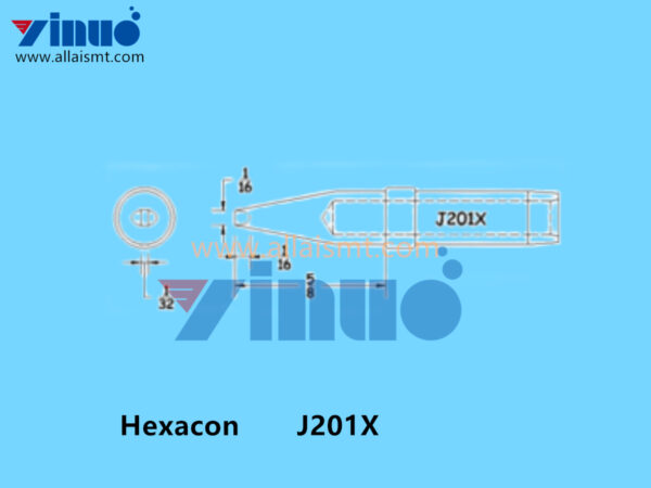 Hexacon J201X Soldering Tip