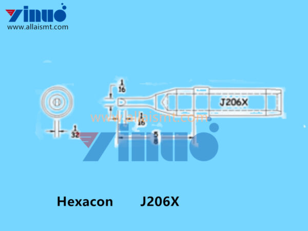 Hexacon J206X Soldering Tip