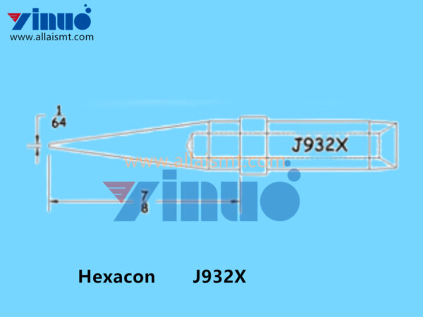 Hexacon J932X Soldering Tip