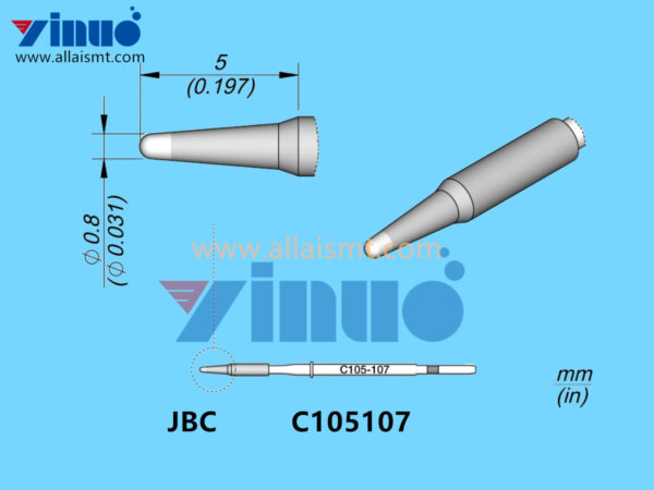 JBC C105107 Soldering Tip