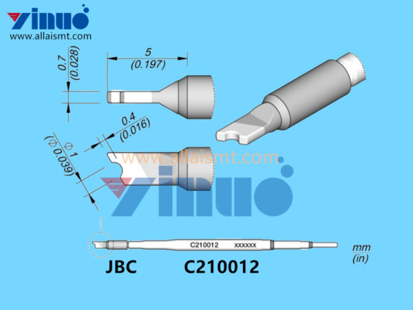 JBC C210012 Soldering Tip