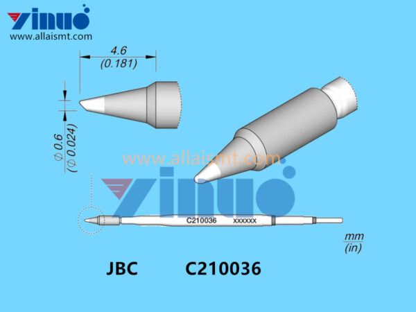 JBC C210036 Soldering Tip