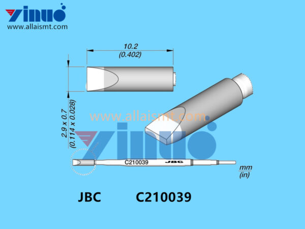 JBC C210039 Soldering Tip