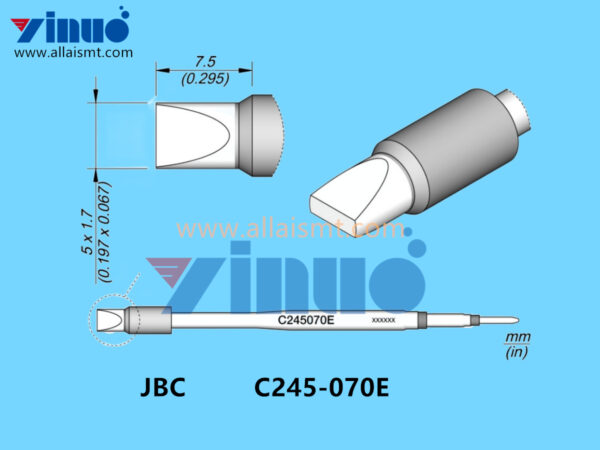 JBC C245070E Soldering Tip