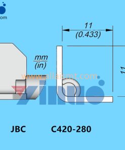 JBC C420280 Soldering Tip