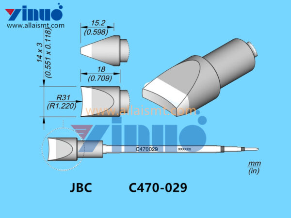 JBC C470029 Soldering Tip