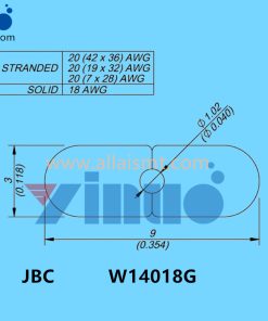 JBC W14018G Soldering Tip