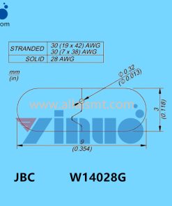 JBC W14028G Soldering Tip