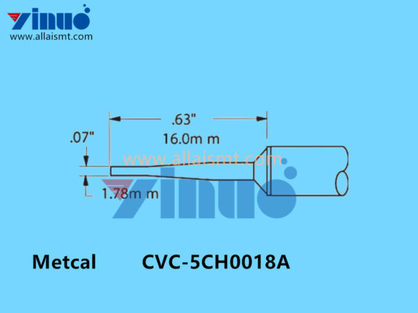 Metcal CVC-5CH0018A Soldering Tip