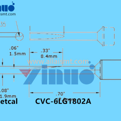 Metcal CVC-6LG1802A Soldering Tip