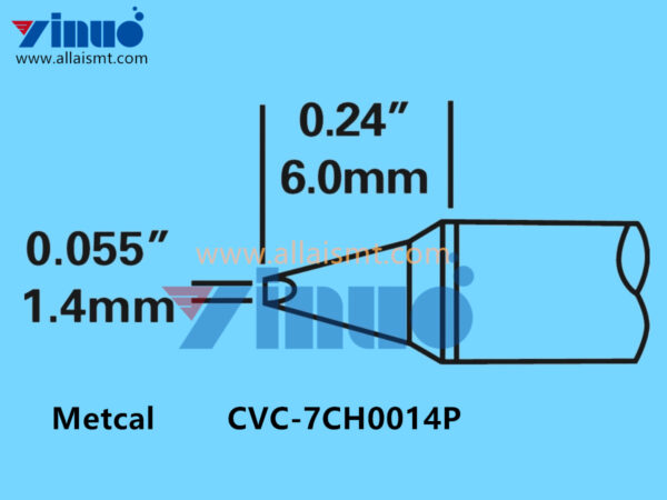 Metcal CVC-7CH0014P Soldering Tip