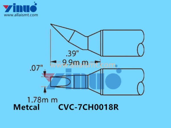 Metcal CVC-7CH0018R Soldering Tip