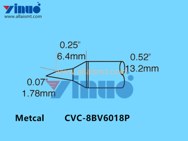 Metcal CVC-8BV6018P Soldering Tip