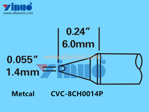 Metcal CVC-8CH0014P Soldering Tip