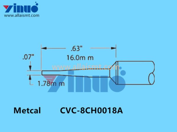 Metcal CVC-8CH0018A Soldering Tip