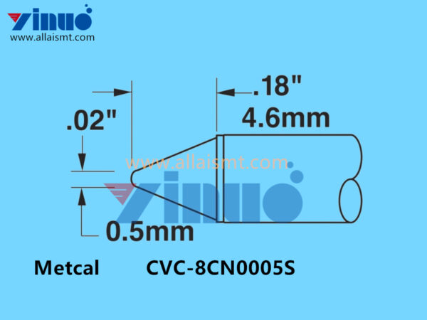 Metcal CVC-8CN0005S Soldering Tip