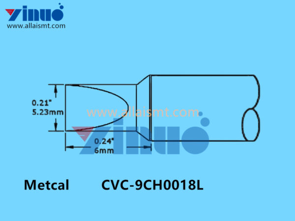 Metcal CVC-9CH0018L Soldering Tip