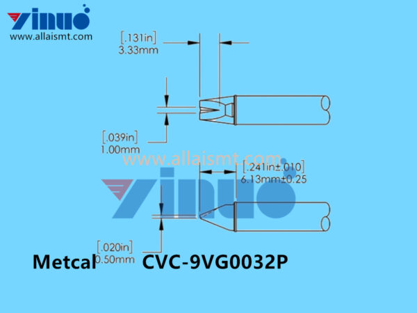 Metcal CVC-9VG0032P Soldering Tip