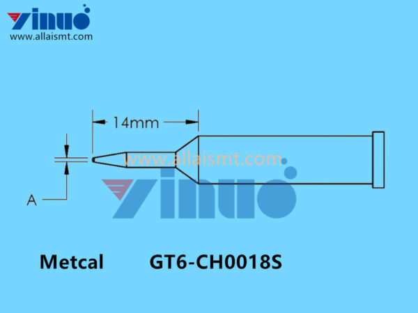 Metcal GT6-CH0018S Soldering Tip