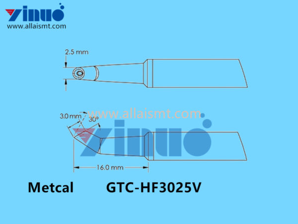 Metcal GTC-HF3025V Soldering Tip