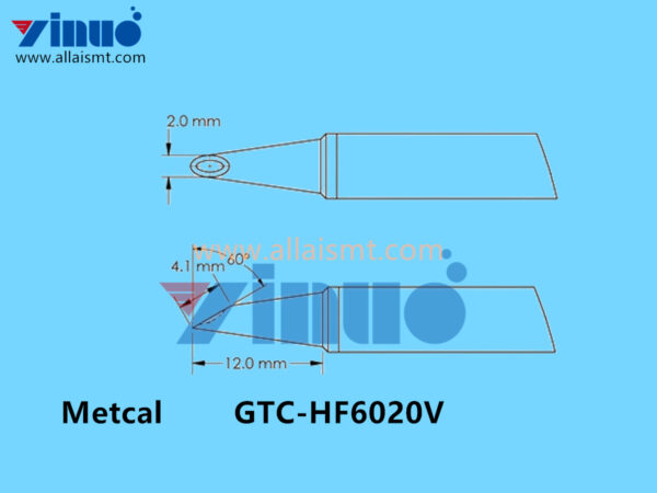 Metcal GTC-HF6020V Soldering Tip