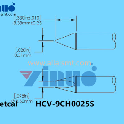 Metcal HCV-9CH0025S Soldering Tip