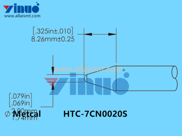 Metcal HTC-7CN0020S Soldering Tip