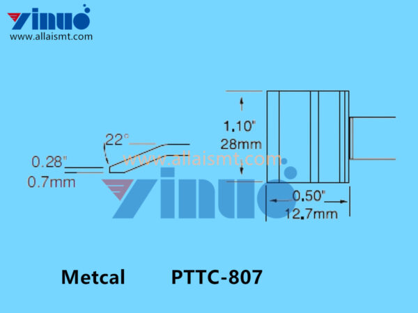 Metcal PTTC-807 Soldering Tip