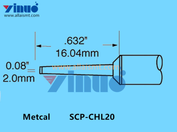 Metcal SCP-CHL20 Soldering Tip