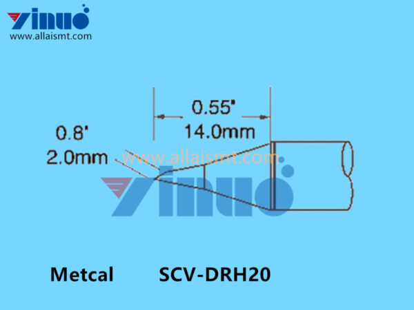 Metcal SCV-DRH20 Soldering Tip