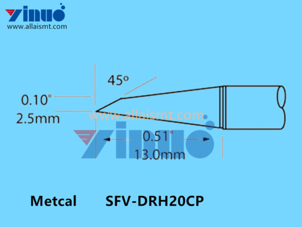 Metcal SFV-DRH20CP Soldering Tip