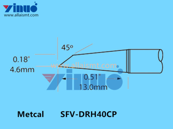 Metcal SFV-DRH40CP Soldering Tip