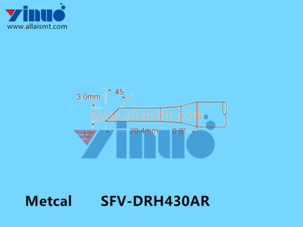 Metcal SFV-DRH430AR Soldering Tip