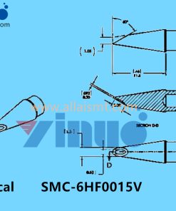 Metcal SMC-6HF0015V Soldering Tip