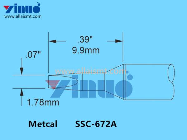 Metcal SSC-672A Soldering Tip