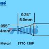 Metcal STTC-138P Soldering Tip