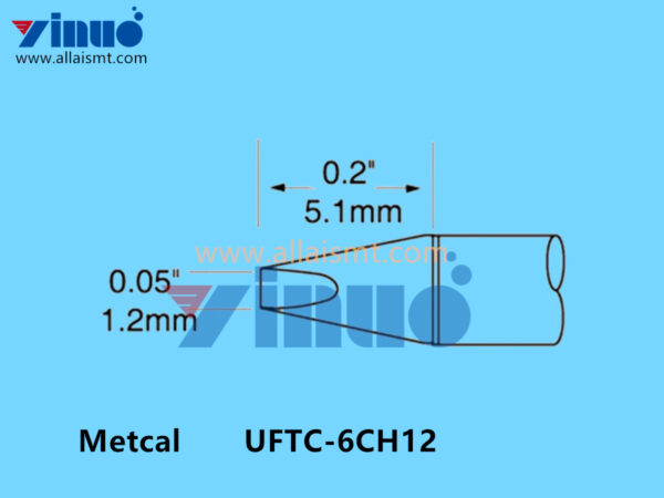 Metcal UFTC-6CH12 Soldering Tip