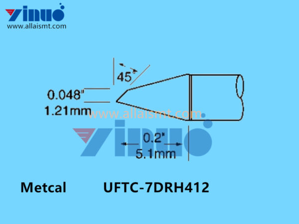 Metcal UFTC-7DRH412 Soldering Tip