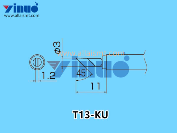 T13-KU Hakko SOLDERING TIPS