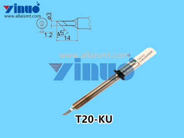 T20-KU SHAPE-KU Hakko SOLDERING TIPS