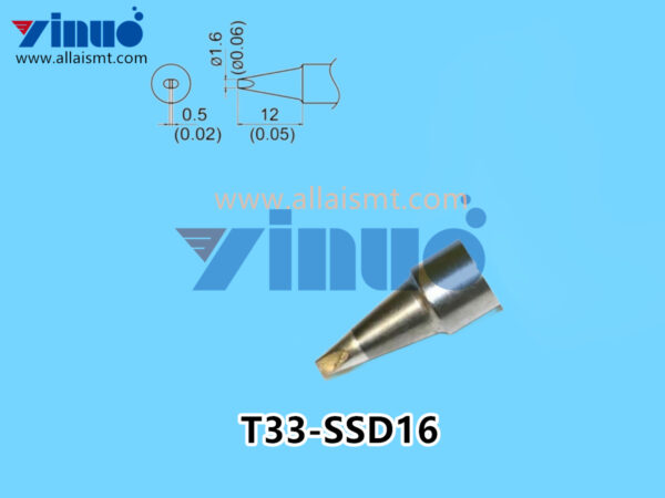 T33-SSD16 Hakko Soldering Tips