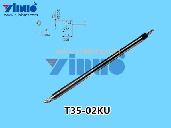 T35-02KU Hakko Soldering Tips