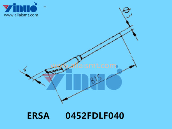 0452FDLF040 ERSA Soldering Tip