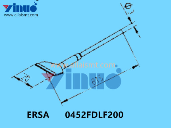 0452FDLF200 ERSA Soldering Tip