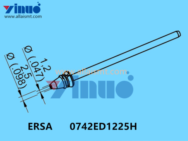 0742ED1225H ERSA Soldering Tip